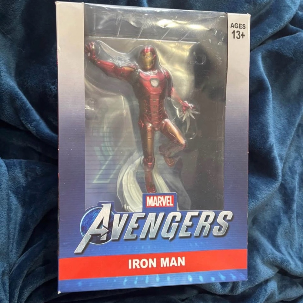 Marvel Iron Man Action Figure in Red and Gold